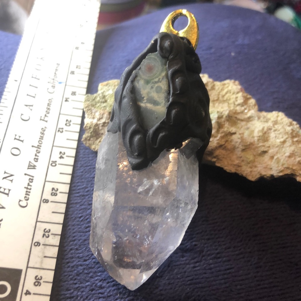 Brazilian Quartz Unisex Pendant